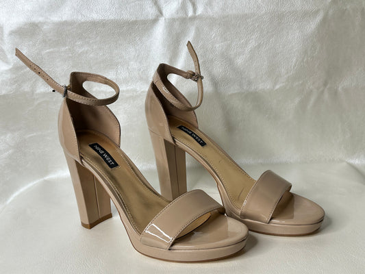 Nine West Tan Heels