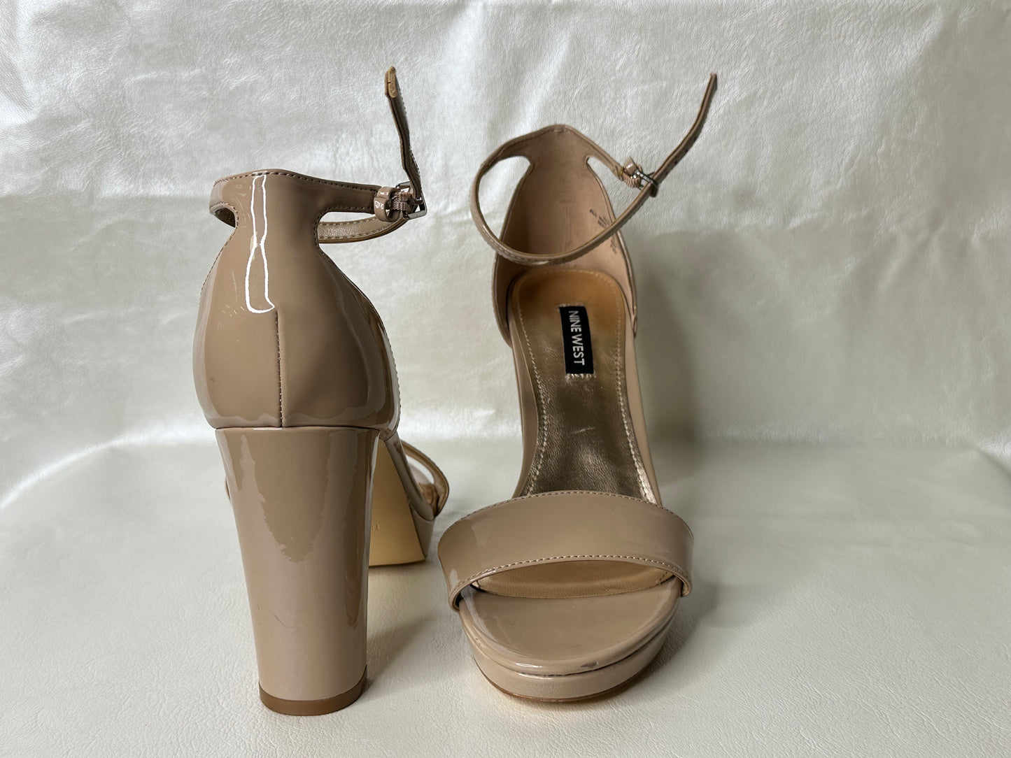 Nine West Tan Heels